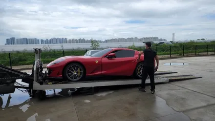 페라리812gts 투톤감성 블랙PPF와  포인트데칼로 더욱더  스페셜하게  타보자. / 경기 고양