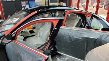 벤츠 신형 S클래스 S350 썬팅 럭셔리한 일산 솔라가드 프리미엄 퀀텀 풀 시공후기 - 일산 썬팅 OSS 스테이션 / 경기 고양