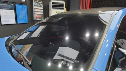 일산썬팅 BMW M4 앞유리보호필름 윈드쉴드 시공후기 / 경기 고양