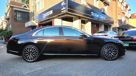 벤츠 신형 S클래스 S350 썬팅 럭셔리한 일산 솔라가드 프리미엄 퀀텀 풀 시공후기 - 일산 썬팅 OSS 스테이션 / 경기 고양
