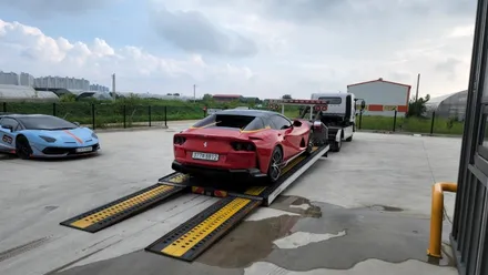 페라리812gts 투톤감성 블랙PPF와  포인트데칼로 더욱더  스페셜하게  타보자. / 경기 고양