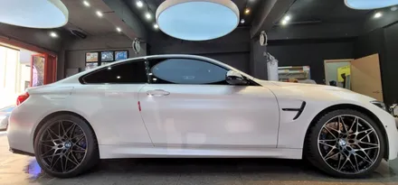 BMW M4 일산 지벤트 ZV90 썬팅 재시공하기 - 일산 썬팅, 윈도 틴팅 OSS STATION / 경기 고양
