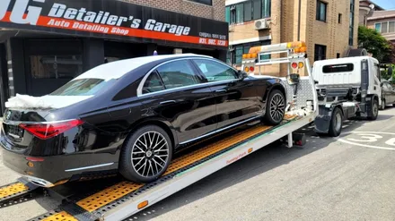 벤츠 신형 S클래스 S350 썬팅 럭셔리한 일산 솔라가드 프리미엄 퀀텀 풀 시공후기 - 일산 썬팅 OSS 스테이션 / 경기 고양