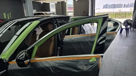 일산썬팅 bmw5시리즈 한여름 대비 솔라가드lx재시공후기 / 경기 고양
