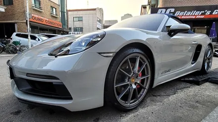 포르쉐 718 GTS 일산 PPF 전체 시공 + 윈드쉴드로 스톤칩과 스크래치 완벽 예방하자 - 지벤트 PPF OSS STATION / 경기 고양