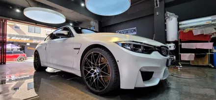 BMW M4 일산 지벤트 ZV90 썬팅 재시공하기 - 일산 썬팅, 윈도 틴팅 OSS STATION / 경기 고양