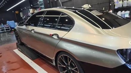 일산ppf bmw5시리즈 기존카본블랙에서 컬러체인지 칼라스 컬러ppf 로 분위기전환 해보기 / 경기 고양