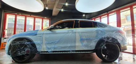 벤츠 GLC63 AMG S 일산 솔라가드 프리미엄 <퀀텀> 일산 OSS STATION에서 시공하기 / 경기 고양