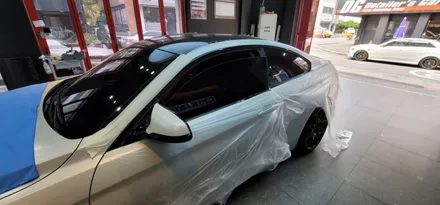 BMW M4 일산 지벤트 ZV90 썬팅 재시공하기 - 일산 썬팅, 윈도 틴팅 OSS STATION / 경기 고양