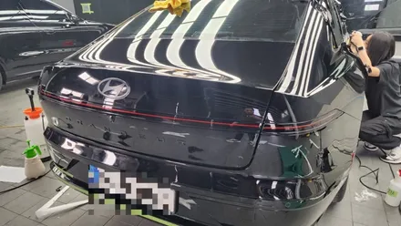 gn7 그랜저  신차패키지  솔라가드퀀텀부터 크롬딜리트까지  한방에 작업하기 / 경기 고양