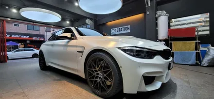 BMW M4 일산 지벤트 ZV90 썬팅 재시공하기 - 일산 썬팅, 윈도 틴팅 OSS STATION / 경기 고양