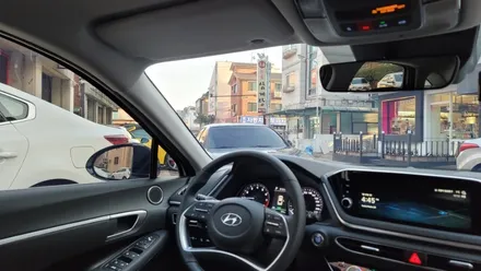 일산썬팅  소나타DN8 신차패키지  지벤트zv90썬팅 시공후기 / 경기 고양