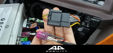 BMW 530e 어라운드뷰 차량훼손 없이 깔끔 설치, 순정기능연동 가능한 고화질 에이피모빌리티 슈퍼뷰