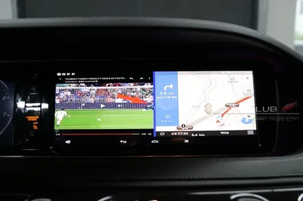 벤츠 S클래스 S400 M2C-200  3D부메스터 장착기와 리어모니터연동은 덤