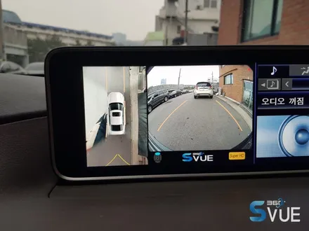 렉서스RX450 순정형에 반응 하는 360 S-vue 시공! 전후좌우 운전할때 한번에 보는게 편하지 않으세요?