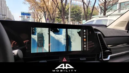 스포티지 NQ5 어라운드뷰 / 국산차 순정기능 연동되는 최초 사제 어라운드뷰 신제품 3D 플러스뷰 프로 설치 후기