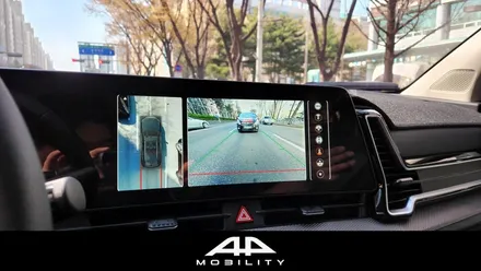 스포티지 NQ5 어라운드뷰 / 국산차 순정기능 연동되는 최초 사제 어라운드뷰 신제품 3D 플러스뷰 프로 설치 후기