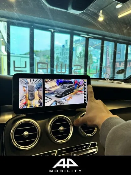 부산 벤츠 GLC 어라운드뷰 벤츠전용 플러스뷰 맥스프로 설치 장착시공 (RPM 카멀티샵 명륜본점 자동차튜닝샵)