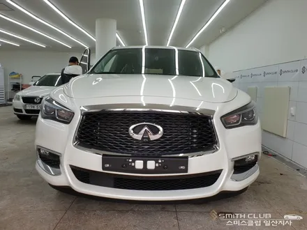 인피티니 QX60 신차패키지 스미스T2틴팅,블박,사이드스텝,워크인,PPF, 신차코팅 시공