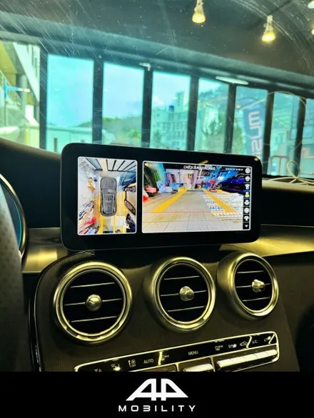부산 벤츠 GLC 어라운드뷰 벤츠전용 플러스뷰 맥스프로 설치 장착시공 (RPM 카멀티샵 명륜본점 자동차튜닝샵)