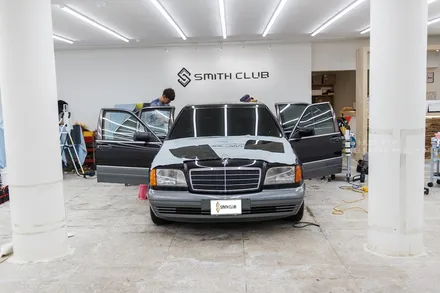 1994 벤츠 S350 T2썬팅 스미스필름 열차단 완료!