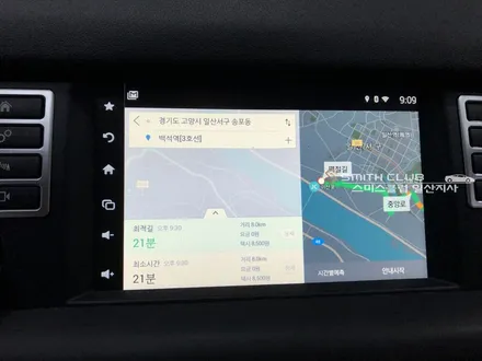 디스커버리 스포츠 순정모니터에서 유튜브 감상 - 모토로이드 장착
