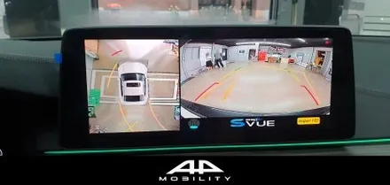 BMW 530e 어라운드뷰 차량훼손 없이 깔끔 설치, 순정기능연동 가능한 고화질 에이피모빌리티 슈퍼뷰