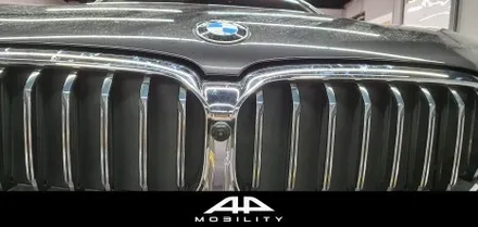 BMW 530e 어라운드뷰 차량훼손 없이 깔끔 설치, 순정기능연동 가능한 고화질 에이피모빌리티 슈퍼뷰