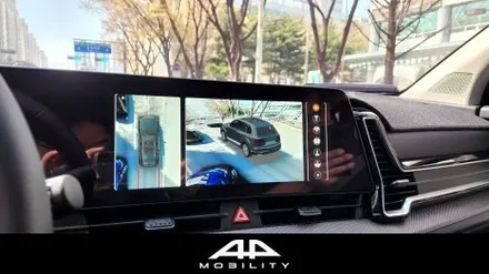 스포티지 NQ5 어라운드뷰 / 국산차 순정기능 연동되는 최초 사제 어라운드뷰 신제품 3D 플러스뷰 프로 설치 후기
