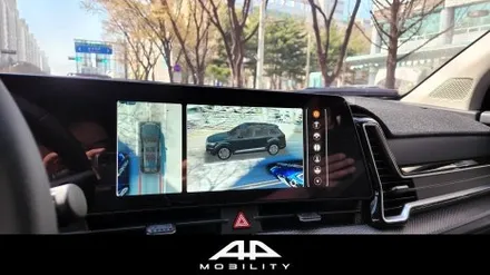스포티지 NQ5 어라운드뷰 / 국산차 순정기능 연동되는 최초 사제 어라운드뷰 신제품 3D 플러스뷰 프로 설치 후기