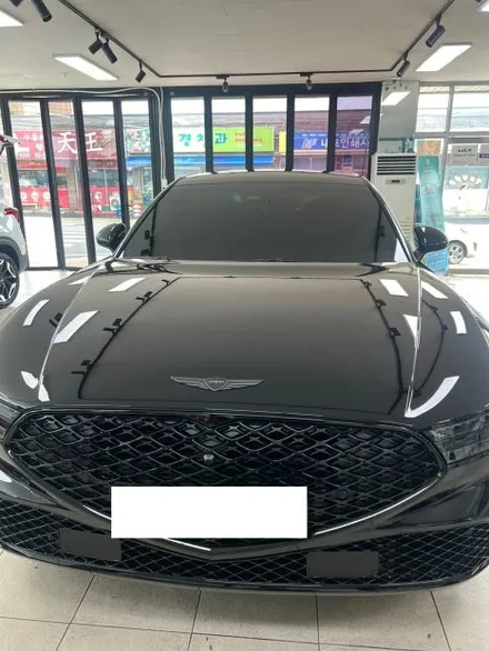 홍성, 내포 신차 제네시스 G90 블랙 에디션 썬팅. / 충남 홍성
