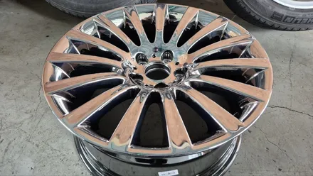 BMW 730d 19인치 크롬휠 1개 복원 청주휠복원 청주휠수리 청주 휠복원 / 청주시 서원구