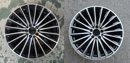 벤츠 E220d 19인치 순정휠 1개 컷팅복원  청주휠복원 청주휠수리 청주 휠복원 / 청주시 서원구