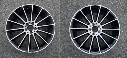 벤츠 CLS450 20인치 순정휠 1개 컷팅복원  청주휠복원 청주휠수리 청주 휠복원 / 청주시 서원구