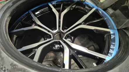 BMW 530e 19인치 순정휠 1개 컷팅복원  청주 휠복원  청주휠수리 청주휠복원 / 청주시 서원구
