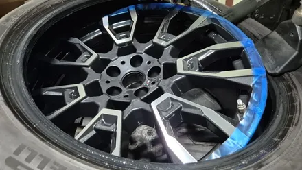 BMW X6 21인치 순정휠 1개 컷팅복원  청주휠복원 청주휠수리 청주 휠복원 / 청주시 서원구