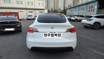 테슬라 모델Y 19인치 순정휠 1개 도색복원  청주휠복원 청주휠수리 청주 휠복원 / 청주시 서원구