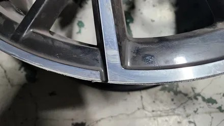 BMW 530i 19인치 순정 휠 3개 컷팅 복원 휠 굴절 수리 청주휠복원 청주휠수리 / 청주시 서원구