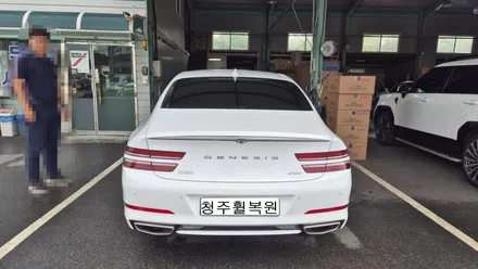 제네시스 G80 20인치 스파터링휠 1개 복원  청주 휠복원  청주휠수리  청주휠복원 / 청주시 서원구