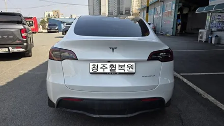 테슬라 모델Y 19인치 순정휠 1개 도색복원  청주휠복원 청주휠수리 청주 휠복원 / 청주시 서원구