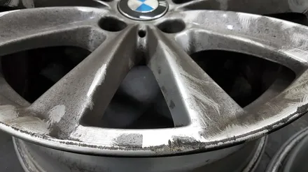 BMW 528i 520d17인치 순정휠 4개 도색복원 청주휠복원 청주휠수리 / 청주시 서원구