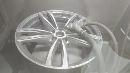 BMW 740Ld 19인치 순정휠 2개 컷팅복원 청주휠복원 청주휠수리 / 청주시 서원구