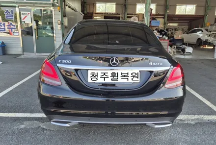 벤츠 C300 17인치 순정휠 1개 도색복원  청주 휠복원  청주휠수리  청주휠복원 / 청주시 서원구