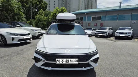 현대 아반떼 하이브리드 19인치 순정휠 1개 컷팅복원  청주휠복원  청주휠수리  청주 휠복원 / 청주시 서원구