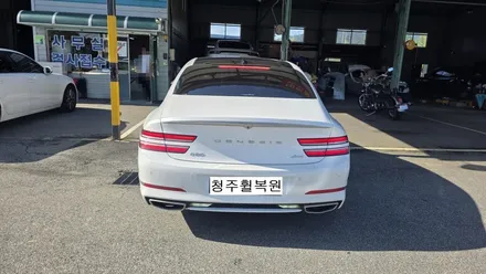 제네시스 G80 20인치 스파터링휠 1개 복원  청주휠복원 청주휠수리 청주 휠복원 / 청주시 서원구