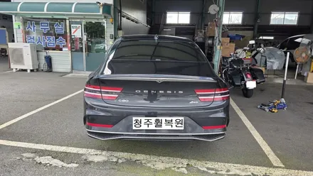 제네시스 G80 19인치 순정휠 1개 컷팅복원  청주휠복원 청주휠수리 청주 휠복원 / 청주시 서원구