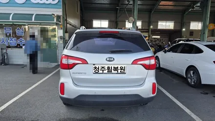 기아 뉴 쏘렌토R 19인치 크롬휠 1개 복원  청주휠복원 청주휠수리 청주 휠복원 / 청주시 서원구