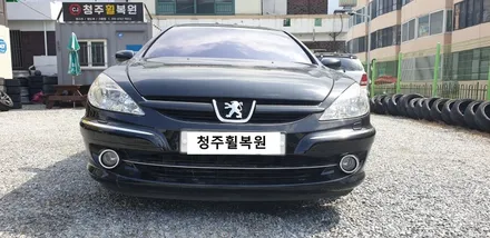 푸조 607 순정휠 17인치 1개 도색 복원 / 청주시 서원구