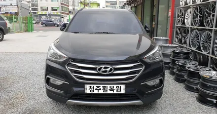 현대 싼타페 18인치 순정휠 1개 컷팅 복원 청주휠복원 청주휠수리 / 청주시 서원구