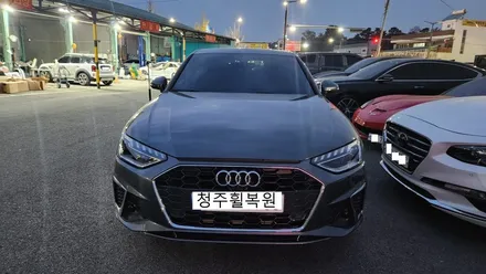 아우디 A4 18인치 순정휠 1개 컷팅 복원 청주휠복원 청주휠수리 / 청주시 서원구